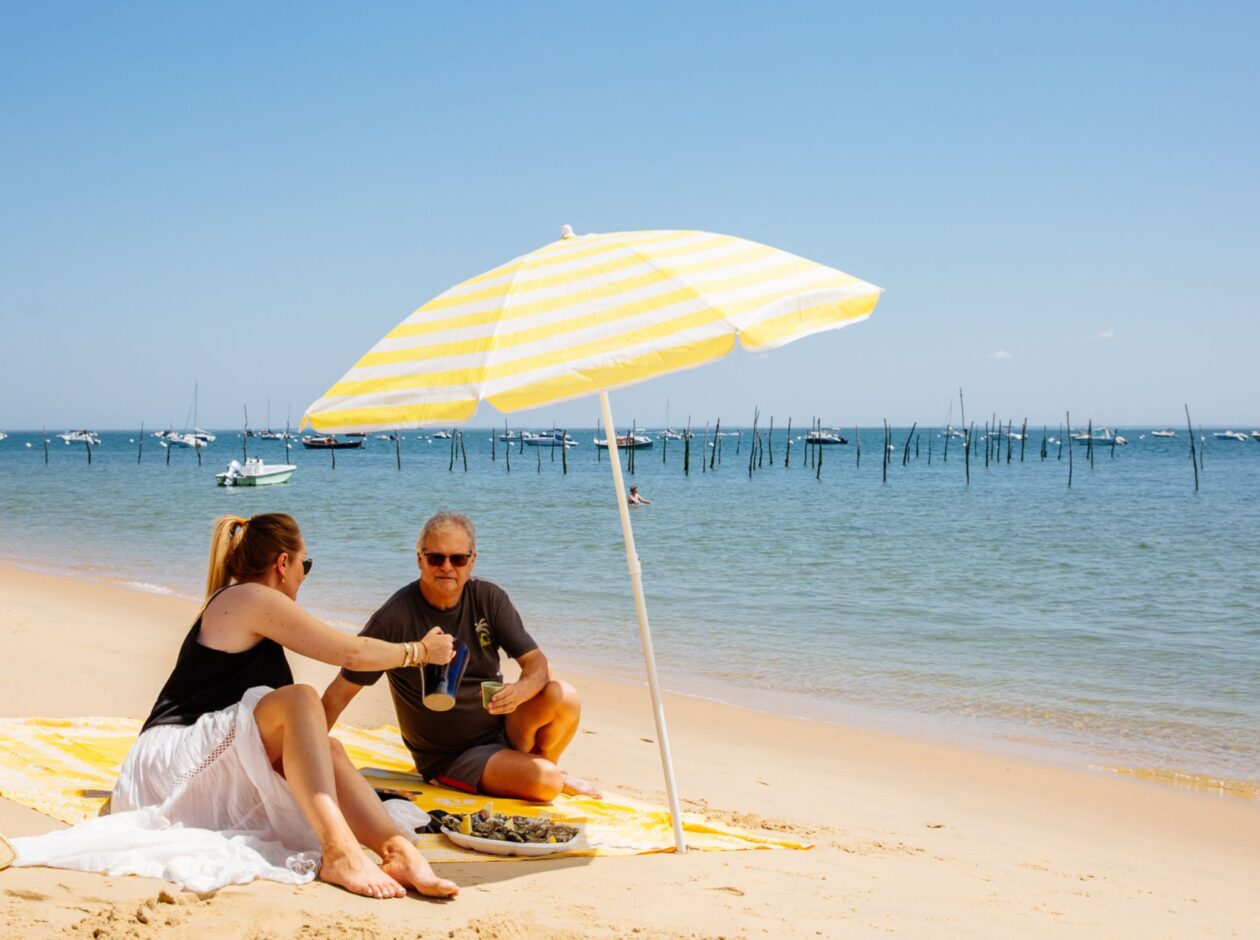Profitez de la plage du Centre pendant votre séjour au Cap Ferret