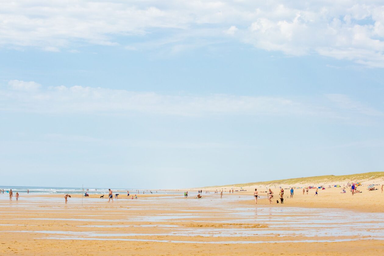 Une baignade tout en douceur vous attend sur la plage du Truc Vert à Lège-Cap Ferret
