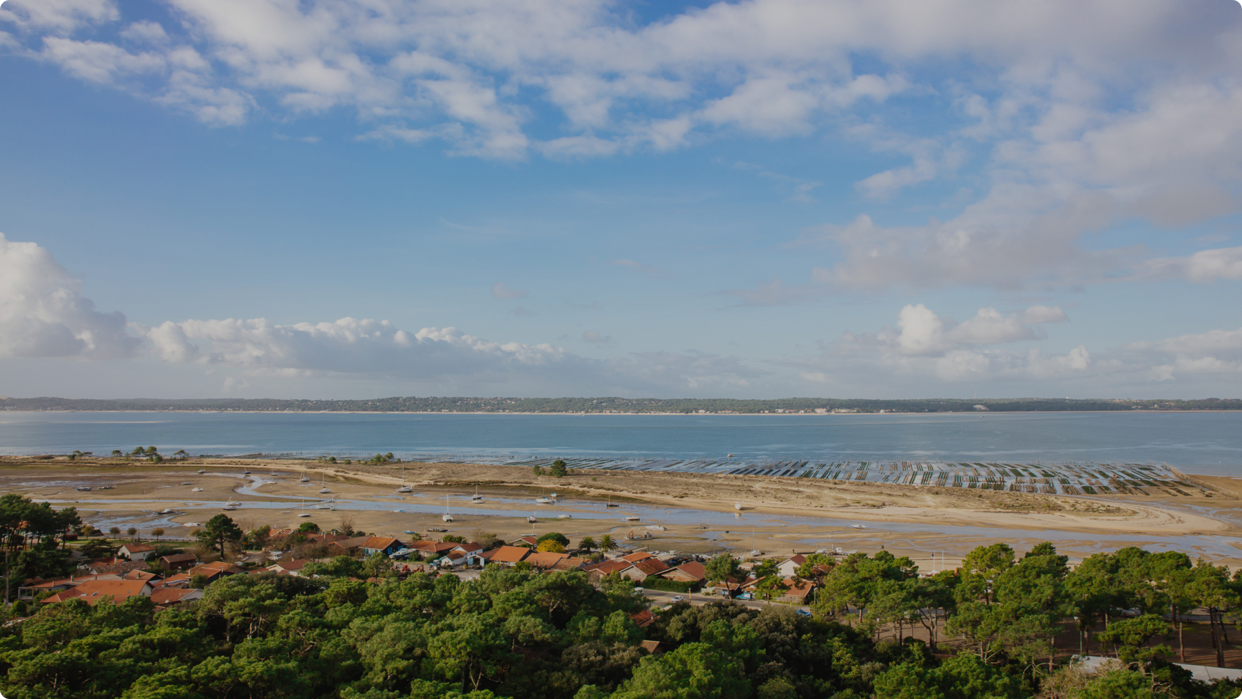 Vue du phare du cap Ferret.