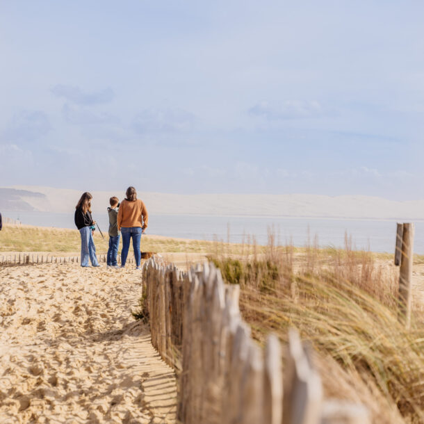 Vu de la pointe du Cap ferret.