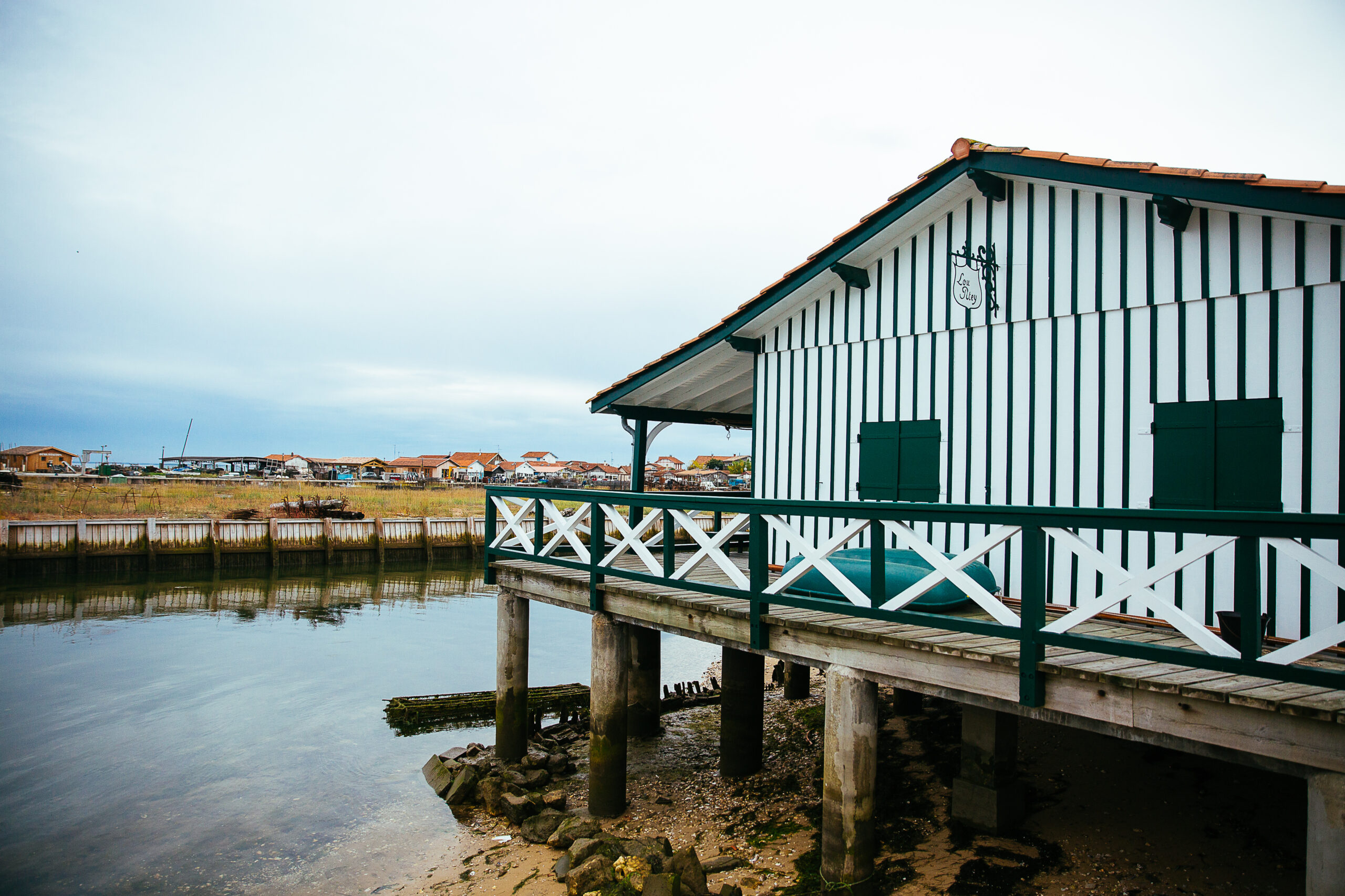 Cabane ostréicole à Pir