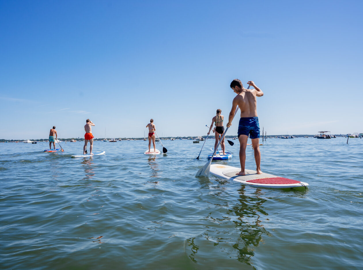 Paddle sur le Bassin