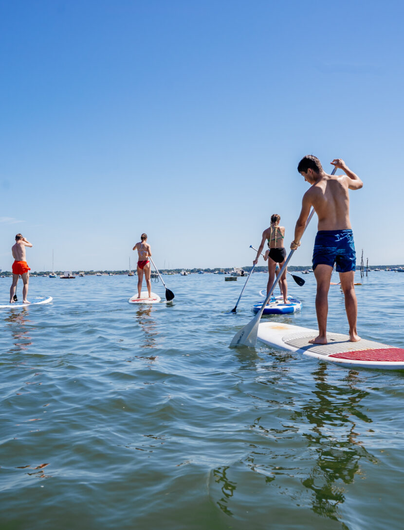 Paddle sur le Bassin