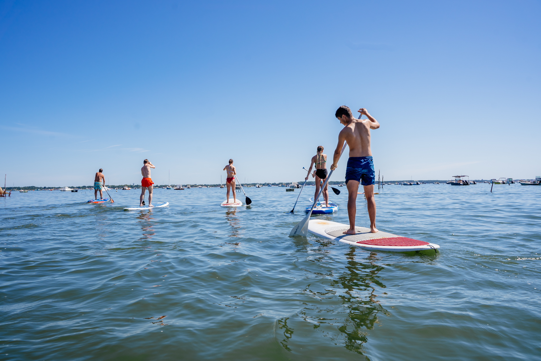 Paddle sur le Bassin