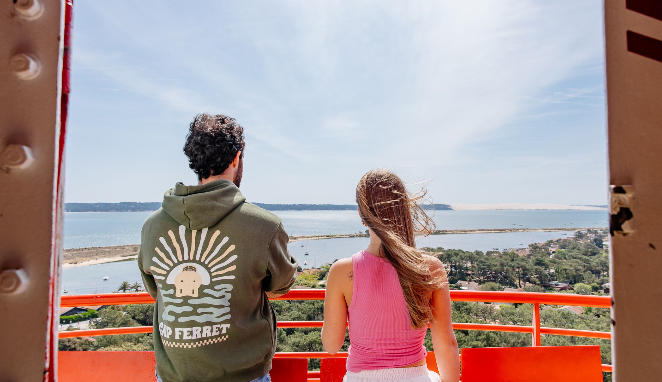 On en prend plein la vue depuis le phare du Cap Ferret !
