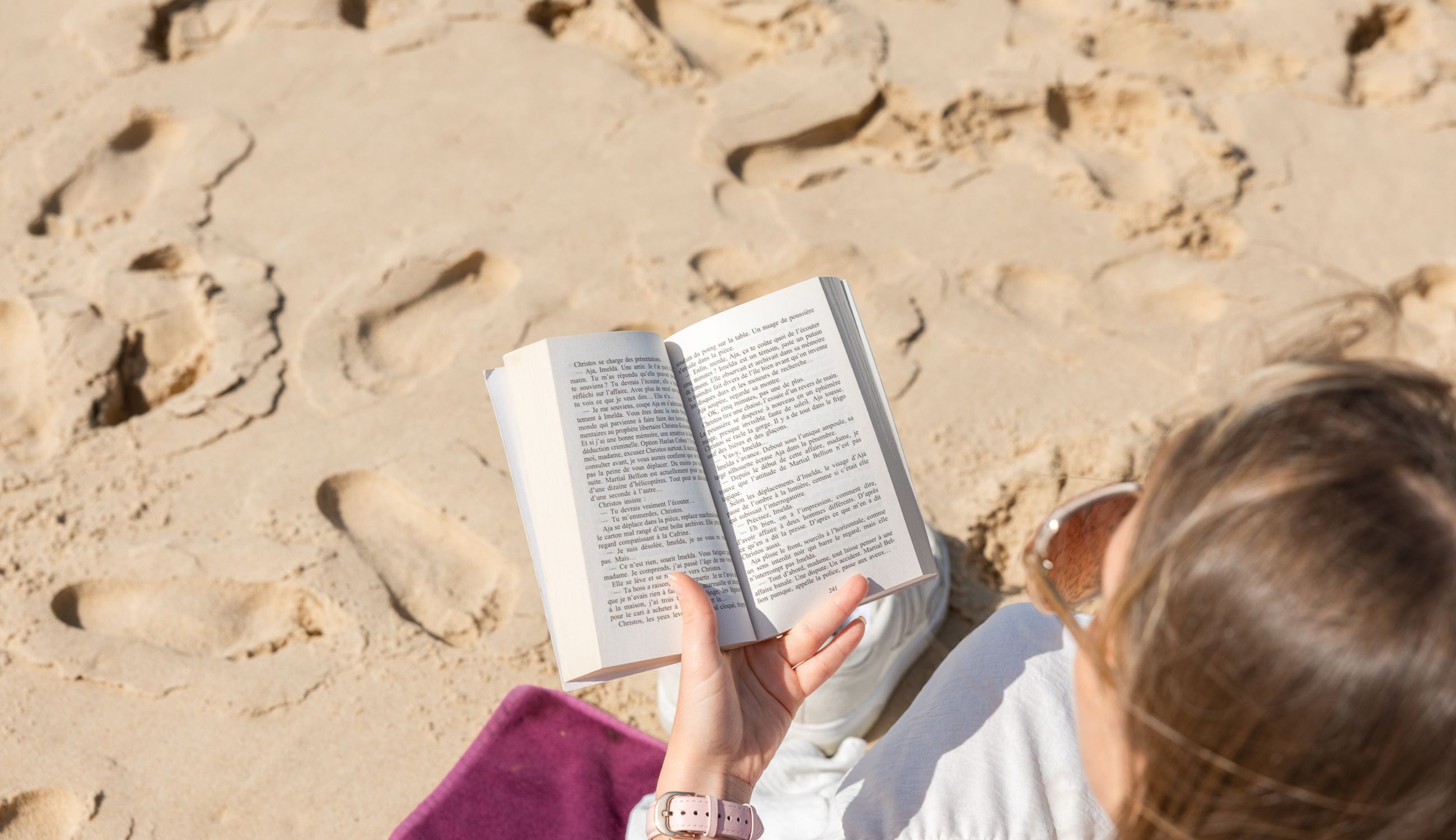 La plage de l'Horizon : l'endroit parfait pour dévorer un bon roman à Lège-Cap Ferret
