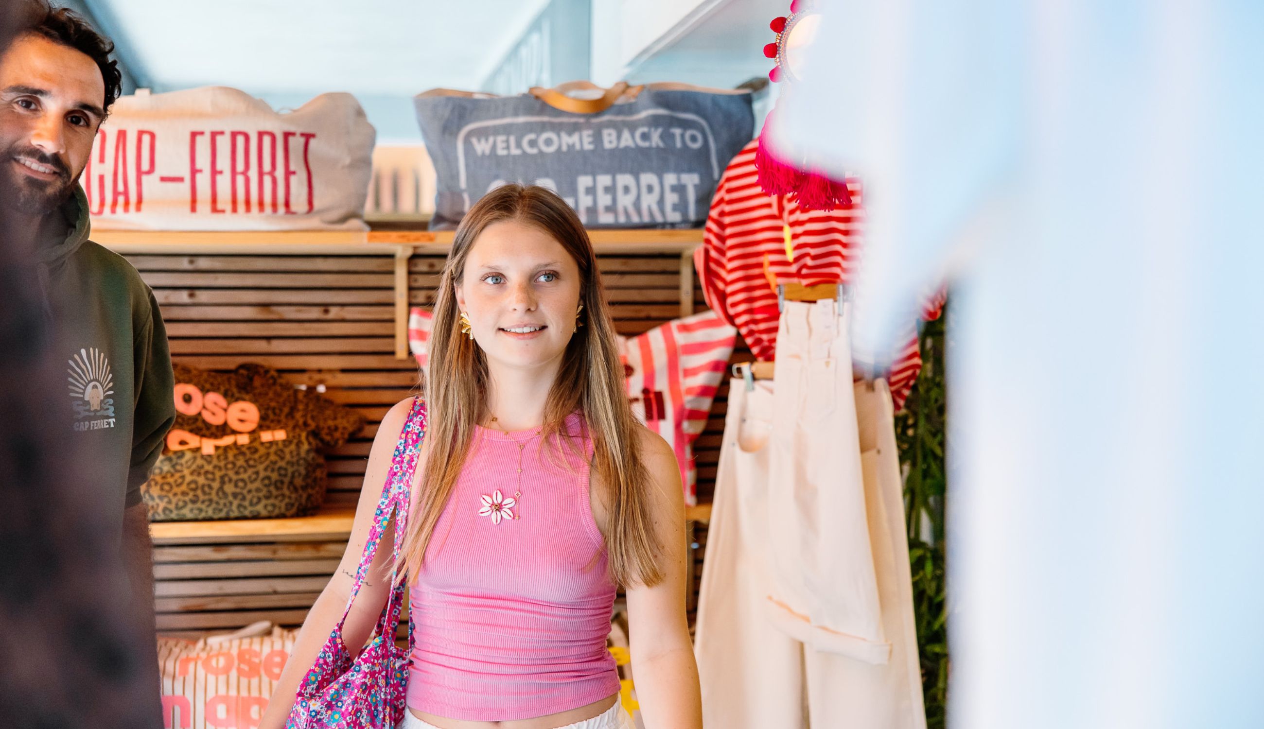 On explore avec plaisir les boutiques du Cap Ferret !