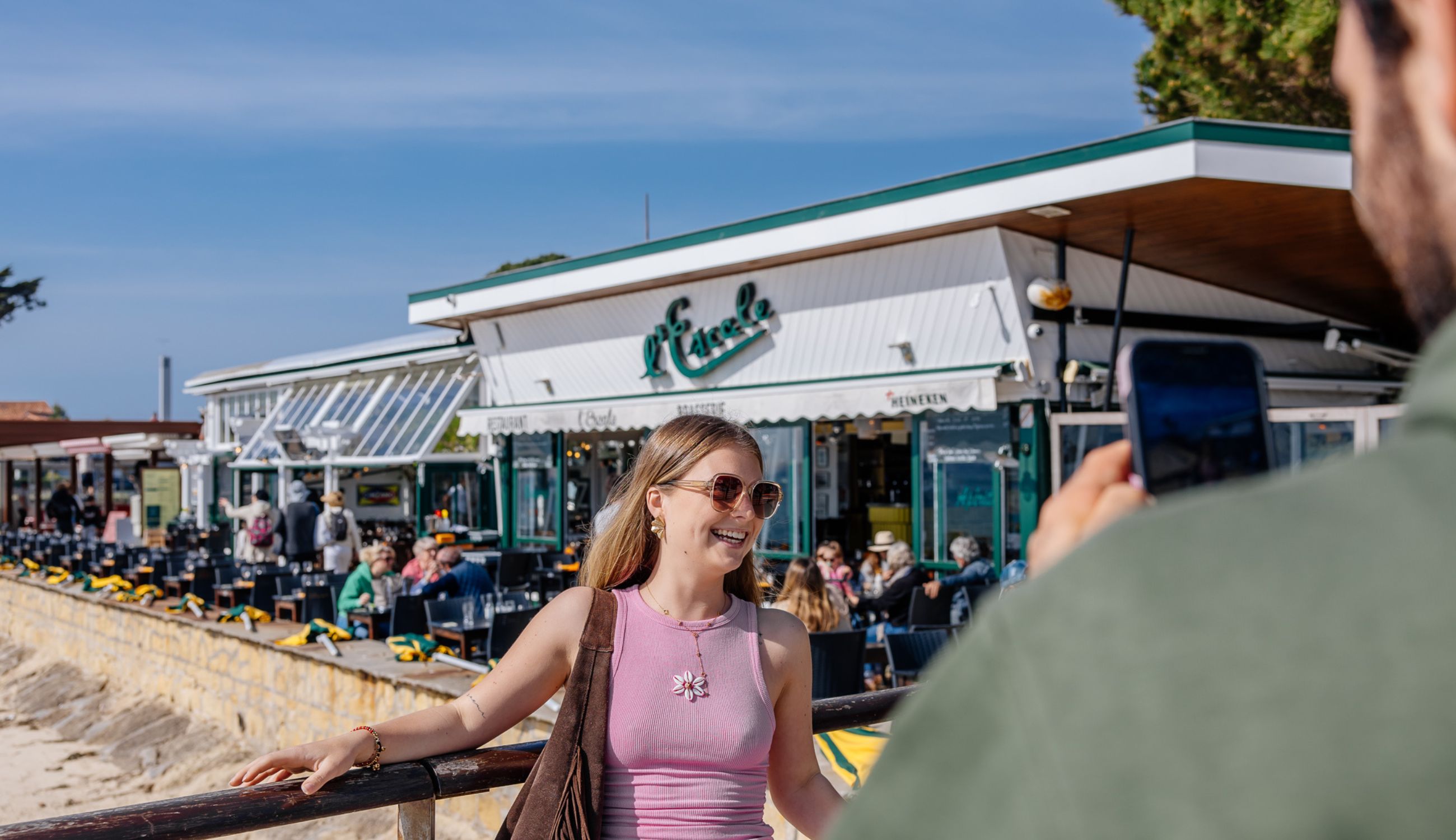 On prend la pose à Lège-Cap Ferret !
